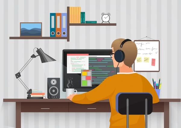 Contact us illustrtaion